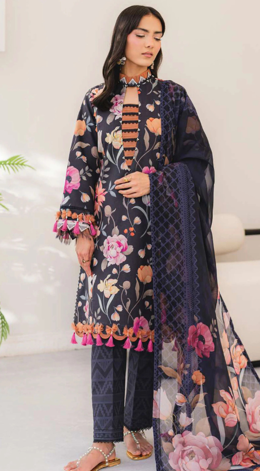 K-8 | UNSTITCHED 3PC KHADDAR