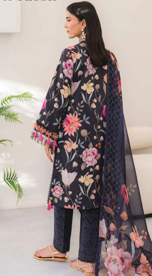 K-8 | UNSTITCHED 3PC KHADDAR