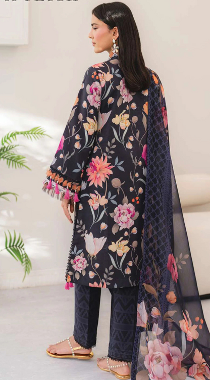 K-8 | UNSTITCHED 3PC KHADDAR
