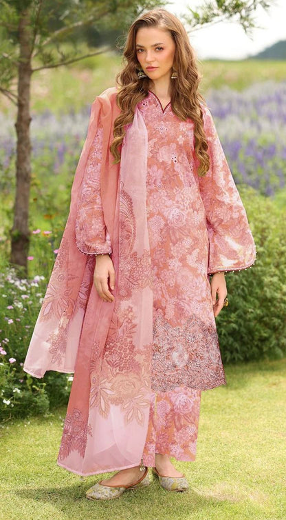 5-D | UNSTITCHED 3PC LINEN