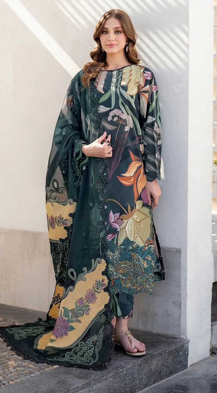 7-D | UNSTITCHED 3PC LINEN