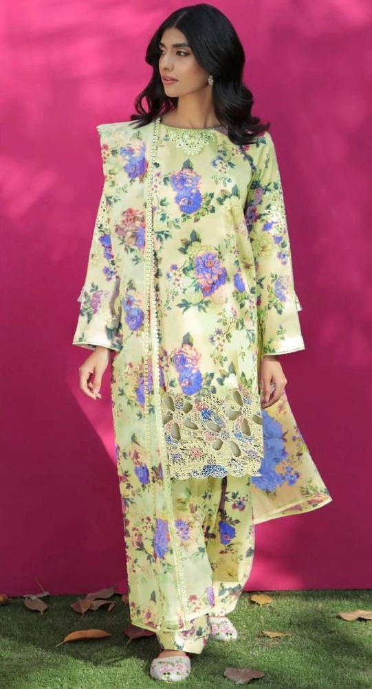 8-D | UNSTITCHED 3PC LINEN