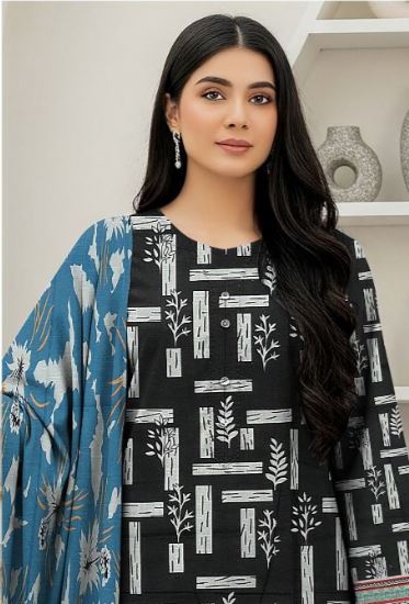 K-3 | UNSTITCHED 3PC KHADDAR