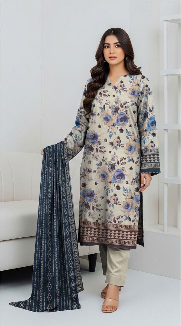 K-2 | UNSTITCHED 3PC KHADDAR