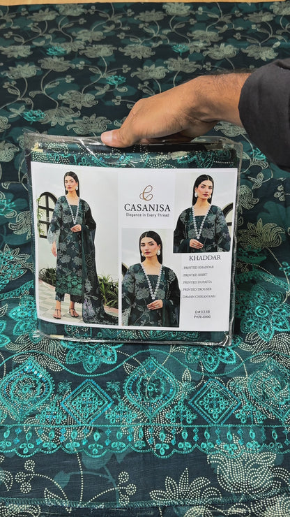 K-1 | UNSTITCHED 3PC KHADDAR