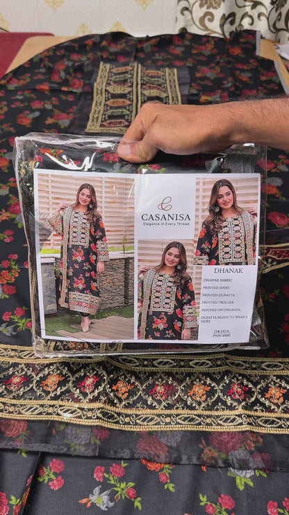 D-2 | UNSTITCHED 3PC DHANAK