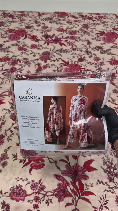 K-1 | UNSTITCHED 3PC KHADDAR